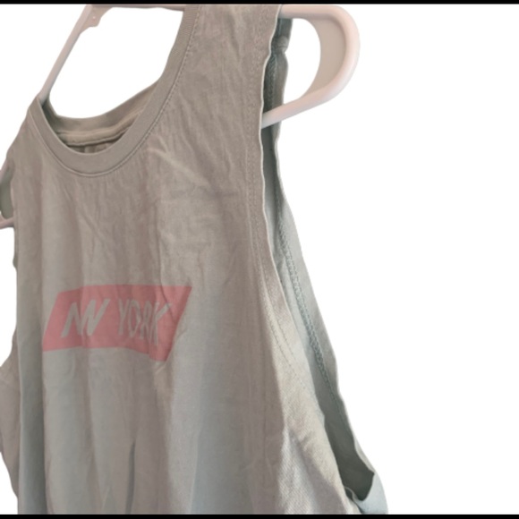 Tbar Limited Large Muscle Tank Top Blue New York - Picture 5 of 7